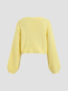 Sweetra Cardigan Wanita Warna Polos Kasual Serbaguna untuk Aktivitas Sehari-hari - MultiWarna - View 2