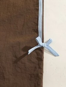 SHEIN 女童套裝，可愛上衣，可愛上衣，長褲，秋季，秋季，秋季服飾，秋季上衣，新秋季款式，冬季，棕色上衣 - 棕色 - 查看 8
