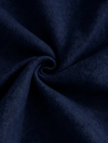 秋冬季青少年女孩連帽拉鍊外套－混搭街頭風運動衫，秋季服飾，節日穿搭 - 藏蓝色 - 查看 3