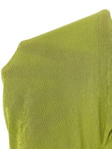 Aloruh Women's Olive Green Mini Dress,Fitted Ruched Beaded Decor Lime Green Summer Casual Beach Vacation Holiday Dress - Green - View 7