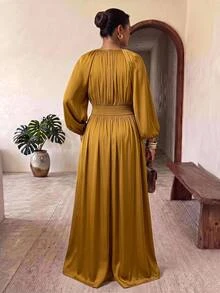 Truni Dress Ukuran Plus - Hijau - View 2