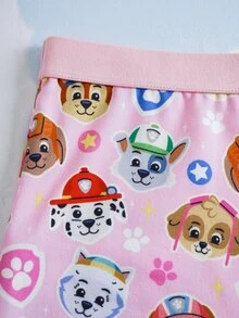 SHEIN | PAW Patrol 3pcs Young Girl Allover Print Panties, Polyester Fabric All-Over Cute Pattern - Multicolor - View 5