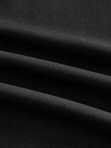 HIMLAND Men's Solid Color Pleated Wide Leg Casual Pants With Pockets - Black - View 4