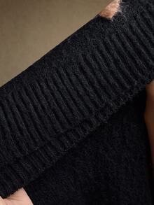 AKNOTIC Brand - Men's Autumn/Winter Fashion Butterfly Cardigan - Black - View 7