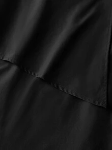 SWAVVY Men's Fashion Commuter Design Pants - Black - View 4