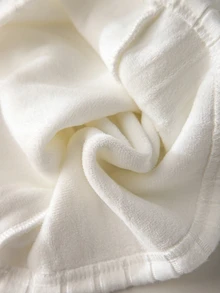 SHEIN 女童女孩羅紋針織高領毛衣 冬季返校長袖套頭上衣 - 彩色 - 查看 5