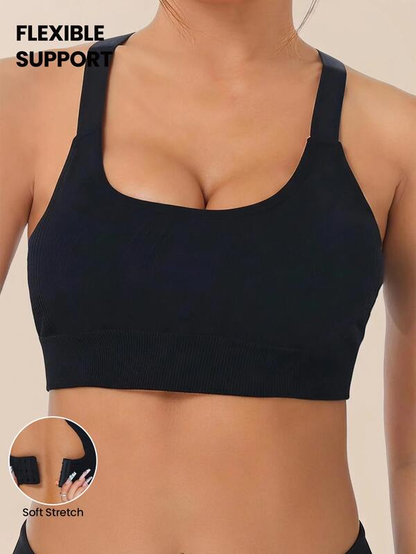 Rhythm Era Große Größen Nahtloser Sport-BH für Damen, geeignet für Yoga, Fitness, Outdoor und den täglichen Gebrauch