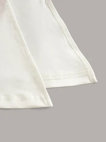 SHEIN ICON 身體熱力圖紋印花背心長裙 - 淡紫色 - 查看 4