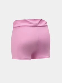 CourtClass CourtClass Gaun Olahraga Atletik Wanita Warna Polos Punggung Balap untuk Gym dan Latihan Musim Panas Warna Pink - Dusty Pink - View 9