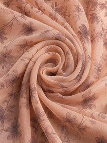GlowEve CURVE Set 2 Potong Musim Semi/Panas/Gugur, Gaun dan Atasan Tanpa Lengan Bermotif, Potongan yang Menawan, Elegan, Kasual, Ukuran Plus, Cocok untuk Brunch, High Tea, Formal, Abu-abu Cokelat, Musim Gugur - Khaki - View 5