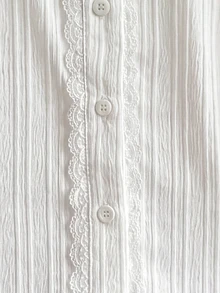 SHEIN Tween Girls Blouses - White - View 6