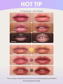 SHEGLAM Glass Lock Air Gloss-High Key Lip Combo Brand Beauty Cosmetic Makeup For Women And Girls - High Key - View 10
