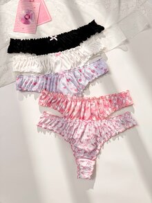PetitDoll 大碼內褲 - 彩色 - 查看 1