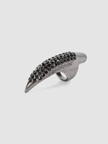 MortiRose 5PCS/ Set Halloween Devil Ring, Retro Hawk Claw Ring, Rhinestone Nail Decoration Finger Ring, Sexy Ring - A - View 7