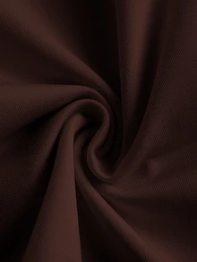 Slaydiva Women's Casual Basic Zip-Up V-Neck Long Sleeve Tight Fit Jacket - E In Fall/Winter - Rust Brown - View 6