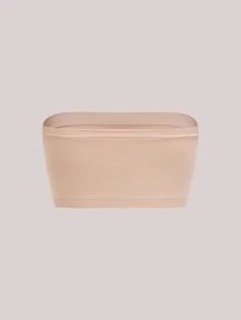 Veilyse 2件組女款夏季抹胸內衣，素色無墊胸衣，適合日常休閒穿著 - 彩色 - 查看 13