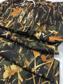 Manfinity Dauomo Men's Casual Branch & Withered Leaf Print Drawstring Waist Cargo Pants - Multicolor - View 6