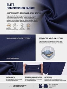 Powerista Women's Solid Color Casual Daily Travel Sports Jumpsuit Short - Navy Blue - View 4