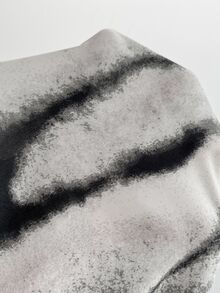 RosyDaze 女士秋季黑白长袖商务休闲衬衫，长袖上衣 - 黑與白 - 查看 7