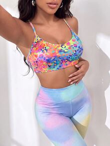 Slayform Women's Plus Size Sports Bra - Multicolor - View 6