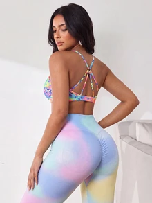 Slayform Women's Plus Size Sports Bra - Multicolor - View 5