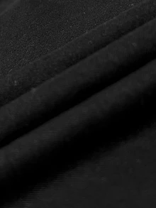 Cévolie 女士对比色蕾丝对比色修身优雅吊带背心 - 黑色 - 查看 11