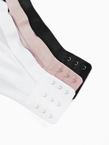 Slumbrini 3 Peças Sutiãs Plus Size para Mulheres, Cor Sólida, Renda Fina, Sem Arame, Laço, Levantamento Subbusto, Lingerie Confortável - Multicolorido - Visão 17