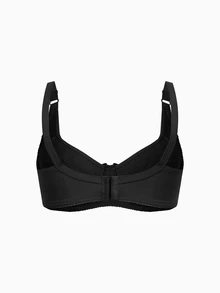 Slumbrini 3 Peças Sutiãs Plus Size para Mulheres, Cor Sólida, Renda Fina, Sem Arame, Laço, Levantamento Subbusto, Lingerie Confortável - Multicolorido - Visão 19
