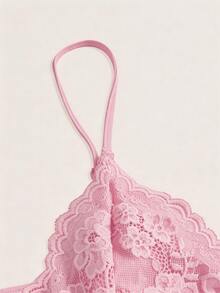 SHEIN ICON 休闲简约粉色背心，适合夏季穿着 - 粉色 - 查看 5