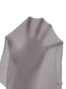 SHEIN Women's Casual Versatile Solid Color Knit Vest - Dusty Purple - View 5