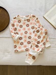 Emery Rose Kids Young Girls Pajamas - Multicolor - View 2