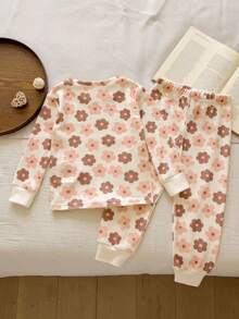 Emery Rose Kids Young Girls Pajamas - Multicolor - View 3