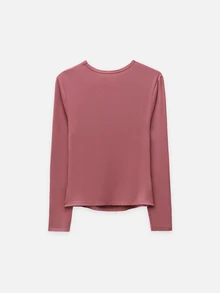 Nöista Dusty Rose Fitted Top With Studded Cut-Out Detail For Party Club Going Out And Evening Occasions Autumn Sexy - Rusty Rose - View 10