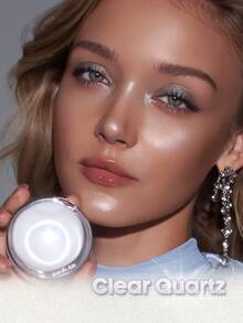 SHEGLAM Crystal Intentions High Vibration 腮紅提亮修容-Clear Quartz 腮紅 + 提亮 二合一 品牌美妝化妝品 適合女士與女孩 - 白水晶 - 查看 7