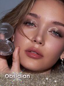 SHEGLAM Crystal Intentions Manifesting Glow Glitter Eyeshadow-Obsidian Brand Beauty Cosmetic Makeup For Women And Girls - Obsidian - View 3