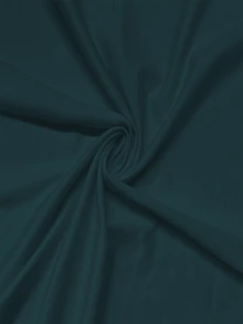 TaskEZ 大码纯色短袖双口袋磨砂制服上衣 - 水鴨藍 - 查看 8