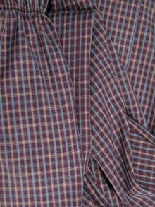 Nöista Blue Plaid Jumpsuit Fitted Elegant Unique Comfortable Fall/Winter Both Casual Work Attire. - Purple - View 12