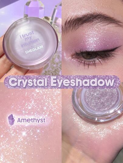 SHEGLAM Crystal Intentions Manifesting 閃耀亮片眼影-Amethyst 品牌美妝化妝品 適合女士與女孩