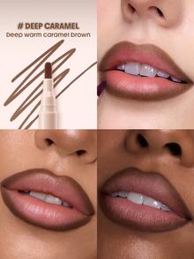 SHEGLAM True Stain 液態唇線筆-008 Deep Caramel 持久唇膏絲滑霧面染色液 品牌美妝化妝品 適合女士與女孩 - 008 Deep Caramel - 查看 2