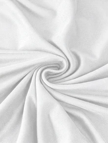 GlowEve Kaos Wanita Leher Bulat dengan Patchwork Renda, Kasual, Serbaguna untuk Pemakaian Sehari-hari - Putih - View 4