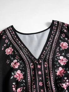 Linhara CURVE Plus Size Dresses Fall - Multicolor - View 6