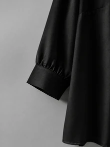 GlowEve CURVE Blus Ukuran Plus - Hitam - View 6