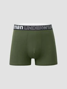 10pcs Men's Soft Breathable Comfortable Letter Waistband Briefs  Multipack Underwear - Multicolor - View 8