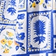 Blue and White