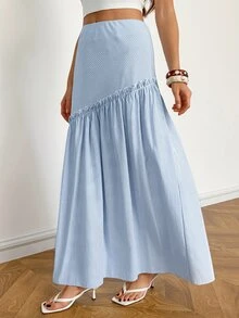 SHEIN Tall Women Skirts - Blue - View 7