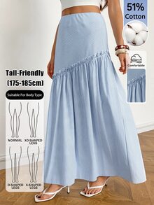 SHEIN Tall Women Skirts - Blue - View 5
