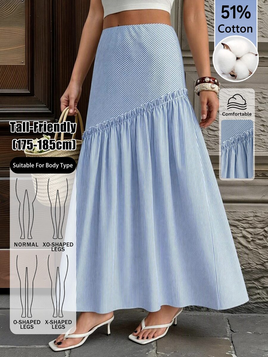 SHEIN Tall Women Skirts - Blue - View 1