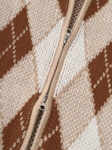 Balvessa Nữ Cardigans - Màu nâu  Mocha - Xem 4