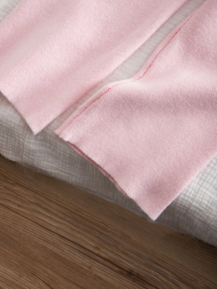 New Fashion Versatile Cute Girls Toddler Heart Bow Knitted Sweater Set Autumn Fall Pullover - Pink - View 7