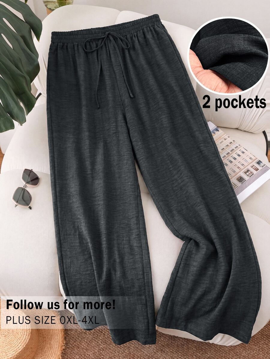 CosyJoli Plus Size Women's New Spring Summer Business Casual Woman Beach Outfits For Woman Valentine Day Styl Fall - Dark Grey - View 1
